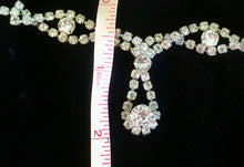 Load image into Gallery viewer, Rhinestone Drop Necklace