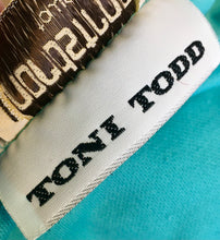 Load image into Gallery viewer, Aqua & Cream Toni Todd Dress