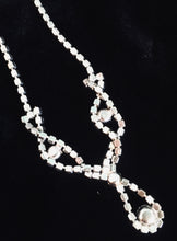 Load image into Gallery viewer, Rhinestone Drop Necklace