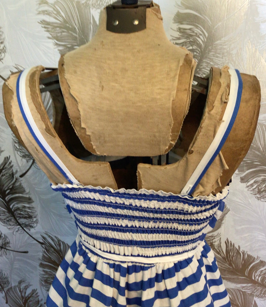 Dash About Striped Sundress atomicbombshellvintage Dash About Striped Sundress atomicbombshellvintage