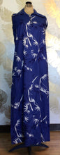 Load image into Gallery viewer, Vintage Blue Hawaii Dress