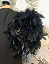 Load image into Gallery viewer, Miss Elliette Feathered Shoulder Dress