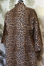 Load image into Gallery viewer, Animal Print Caper Coat