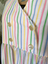 Load image into Gallery viewer, Seersucker Rainbow Dress