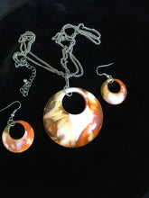 Load image into Gallery viewer, 1970’s Orange & White Lucite Set