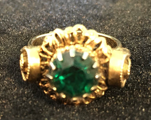 Emerald Green Statement Ring