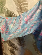 Load image into Gallery viewer, 1970’s Feather Print Dress