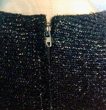 Load image into Gallery viewer, Black Sparkle 1950’s Minidress