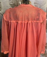 Load image into Gallery viewer, Pink & Black Peignoir Set