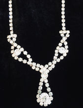 Load image into Gallery viewer, Rhinestone Drop Necklace