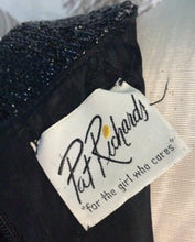 Load image into Gallery viewer, Black Sparkle 1950’s Minidress