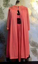 Load image into Gallery viewer, Pink & Black Peignoir Set