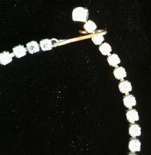 Load image into Gallery viewer, Rhinestone Drop Necklace