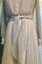 Load image into Gallery viewer, 1940’s Rhinestone Chiffon Party Dress