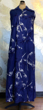 Load image into Gallery viewer, Vintage Blue Hawaii Dress