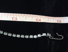 Load image into Gallery viewer, Black & Clear Necklace and Bracelet Set