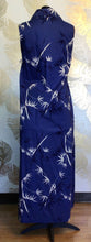Load image into Gallery viewer, Vintage Blue Hawaii Dress