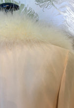 Load image into Gallery viewer, Lucie Ann Marabou Trim Babydoll Robe