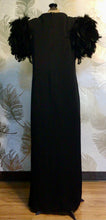 Load image into Gallery viewer, Miss Elliette Feathered Shoulder Dress