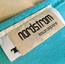 Load image into Gallery viewer, Aqua & Cream Toni Todd Dress