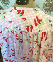 Load image into Gallery viewer, Gingham & Berries Housecoat