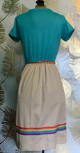 Load image into Gallery viewer, Aqua & Cream Toni Todd Dress
