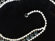 Load image into Gallery viewer, Black & Clear Necklace and Bracelet Set