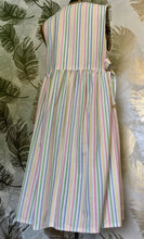 Load image into Gallery viewer, Seersucker Rainbow Dress