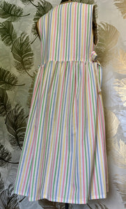 Seersucker Rainbow Dress