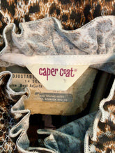 Load image into Gallery viewer, Animal Print Caper Coat