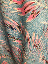 Load image into Gallery viewer, 1970’s Feather Print Dress