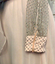 Load image into Gallery viewer, 1940’s Rhinestone Chiffon Party Dress