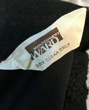 Load image into Gallery viewer, 1970’s Black Deep Plunge Neck Dress