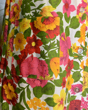 Load image into Gallery viewer, Bright Floral Cotton Dress
