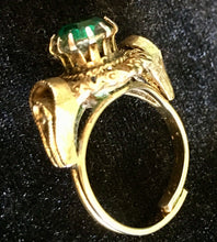 Load image into Gallery viewer, Emerald Green Statement Ring
