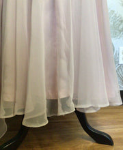 Load image into Gallery viewer, 1940’s Rhinestone Chiffon Party Dress