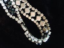 Load image into Gallery viewer, Black & Clear Necklace and Bracelet Set