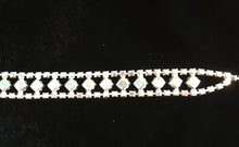 Load image into Gallery viewer, Black & Clear Necklace and Bracelet Set