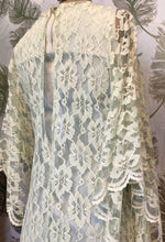 Load image into Gallery viewer, 1960’s Light Green Lace Dress
