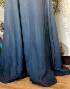 Sheer Blue Ombré Dress