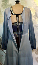 Load image into Gallery viewer, Sheer Blue Ombré Dress