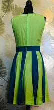 Load image into Gallery viewer, 1960’s Green & Blue Dress