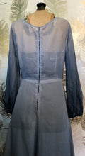 Load image into Gallery viewer, Sheer Blue Ombré Dress