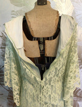 Load image into Gallery viewer, 1960’s Light Green Lace Dress