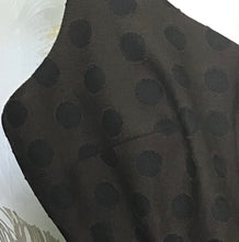 Load image into Gallery viewer, 60’s Brown Polka Dot Swimsuit