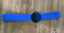 Load image into Gallery viewer, Blue Stretch Belt with Round Buckle