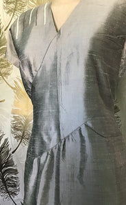 1950’s Silver Wiggle Dress
