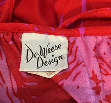 Load image into Gallery viewer, 1960’s Red & Purple Wrap Swim Cover