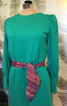 Load image into Gallery viewer, 70’s Green Leslie Fay Dress