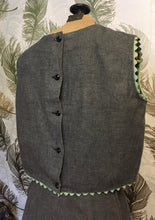 Load image into Gallery viewer, Two Piece Crop Chambray Set